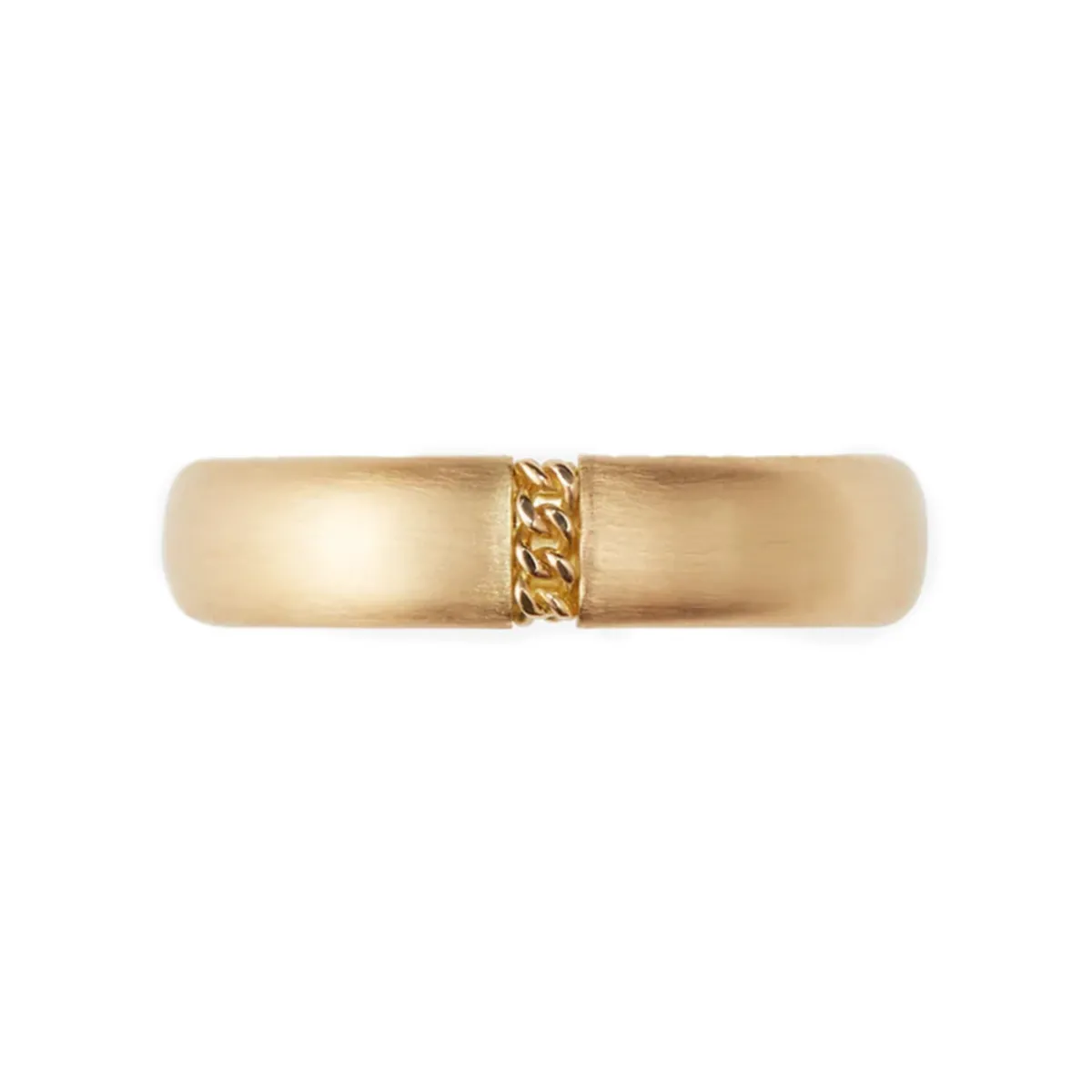 Tomfoolery 4mm Gold Chain Ring Sale