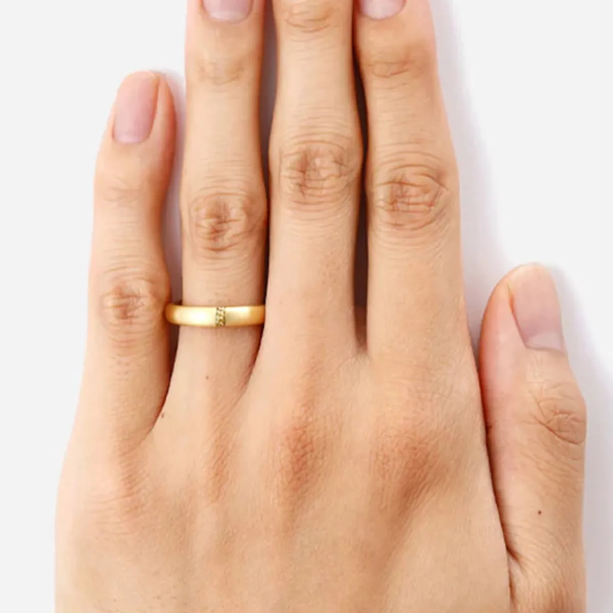 Tomfoolery 4mm Gold Chain Ring Sale