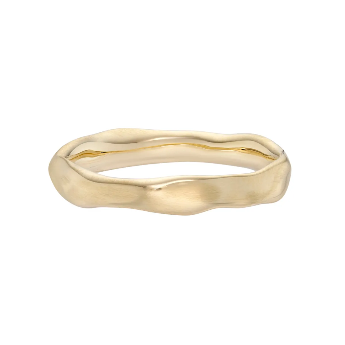 Tomfoolery 4mm Gold Organic Band Clearance