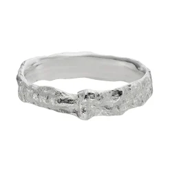 Tomfoolery 4mm Hawthorne Wedding Band Silver New