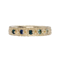 Tomfoolery 4mm Sapphire Woven Ring Online