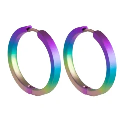 Tomfoolery 24mm Titanium Hoops Discount