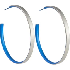 Tomfoolery 50mm Titanium Stud Hoops Clearance