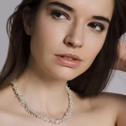 Tomfoolery Molecule Silver Necklace Best