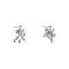 Tomfoolery Molecule Silver Stud Earrings Sale