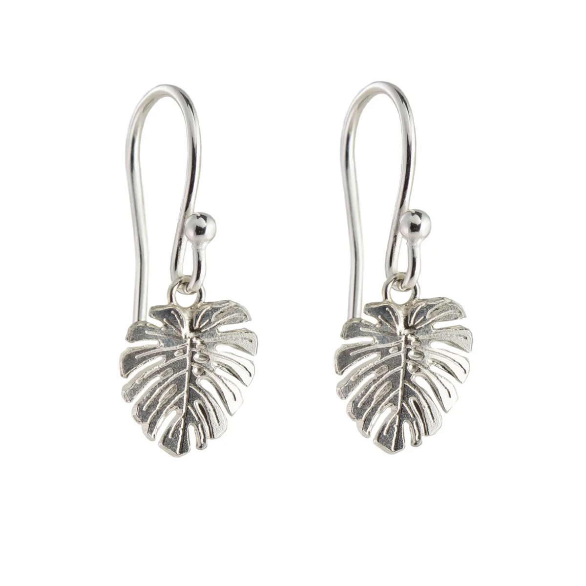 Tomfoolery Monstera Leaf Hook Earrings Online