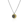 Tomfoolery Moon Disc Necklace Discount