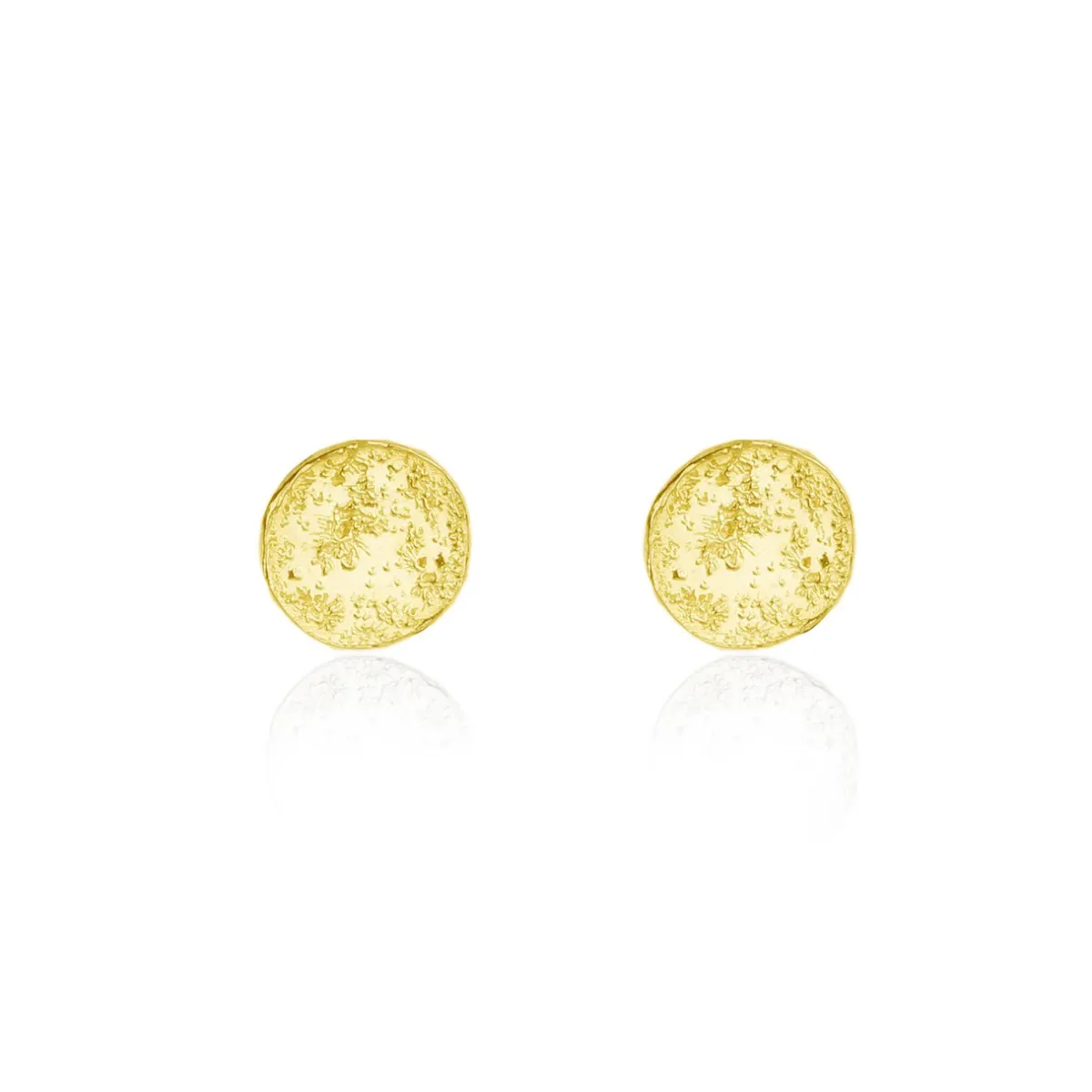 Tomfoolery Moon Disc Studs Fashion