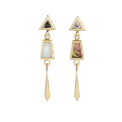 Tomfoolery Mother Of Pearl Drop Stud Sale
