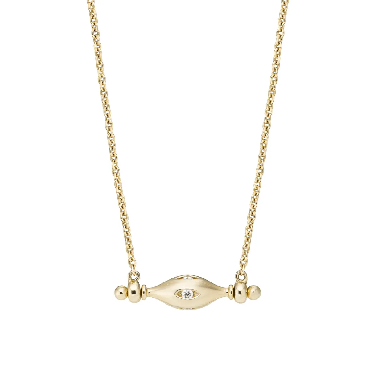 Tomfoolery Mudra Ojo Spinner 5 Diamond Pendant Best