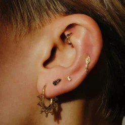 Tomfoolery Multi Claw Duo Gemstone Stud Online