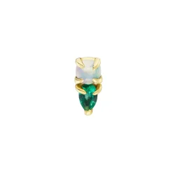 Tomfoolery Multi Claw Duo Gemstone Stud Online