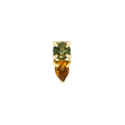 Tomfoolery Multi Claw Duo Gemstone Stud Online