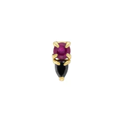 Tomfoolery Multi Claw Duo Gemstone Stud Online
