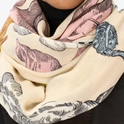 Tomfoolery Multi Etole 100 Wool Astrologie Scarf Clearance