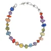 Tomfoolery Multi Resin Nugget Necklace Fashion