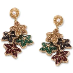 Tomfoolery Multi Star Beaded Earrings Fashion