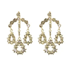 Tomfoolery N° 849 Antique Gold Small Chandelier Earrings Online