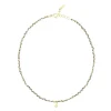 Tomfoolery N° 822 Gold & Braided Silk Short Necklace Discount
