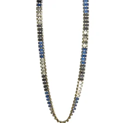 Tomfoolery Navy Blue Aretha Necklace Long Best
