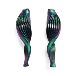 Tomfoolery Nebula Holographic Athena Earrings Clearance