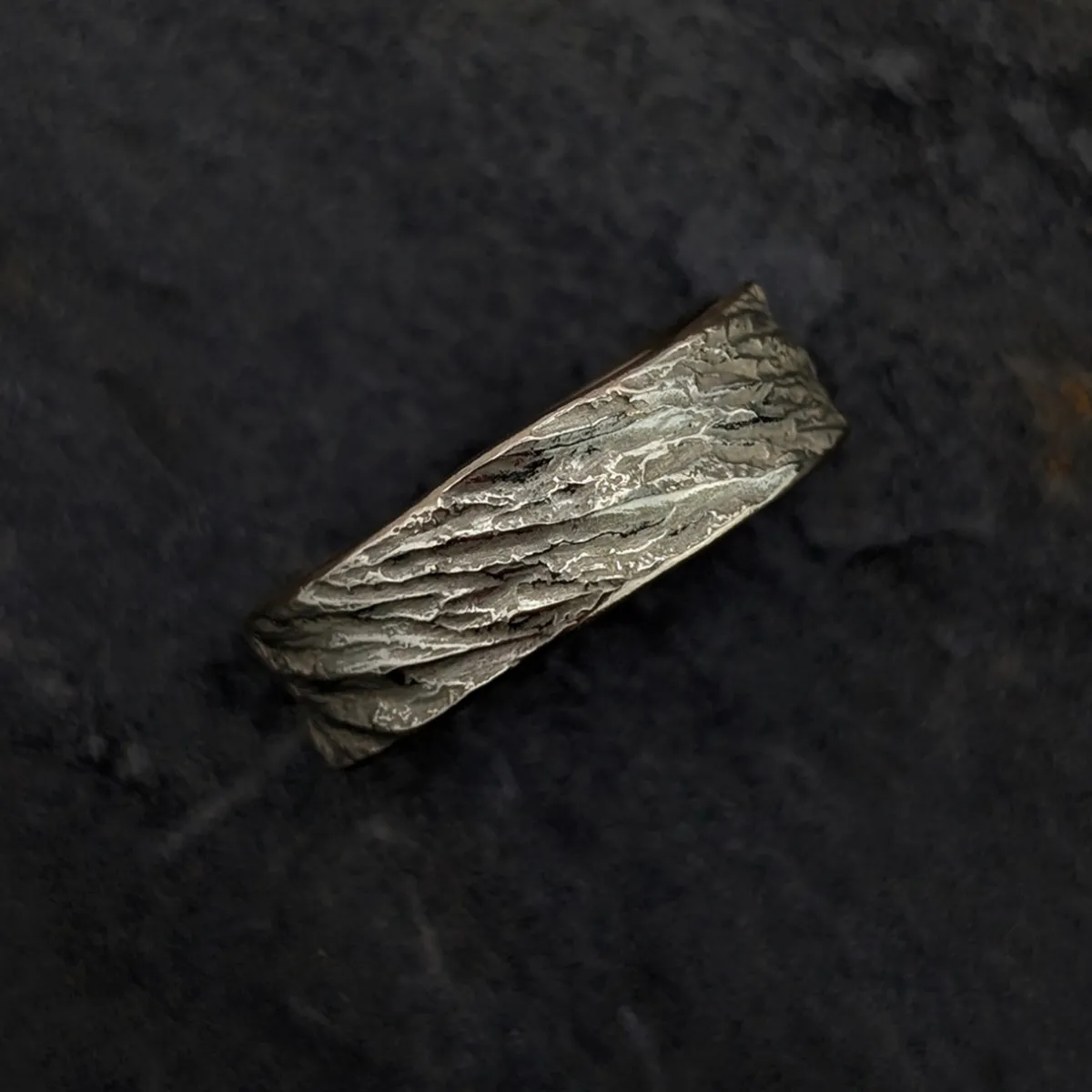 Tomfoolery Neolith Gold Wide Band Hot