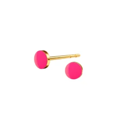 Tomfoolery Neon Enamel Tiny Spot Studs Best