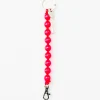 Tomfoolery Neon Pink Big Perlen Short Wooden Beaded iPhone & Keychain Online
