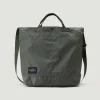 Tomfoolery New York Medium Tote in Khaki Green Clearance
