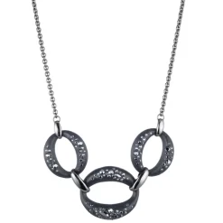 Tomfoolery Noir Dust Small Link Necklace Hot