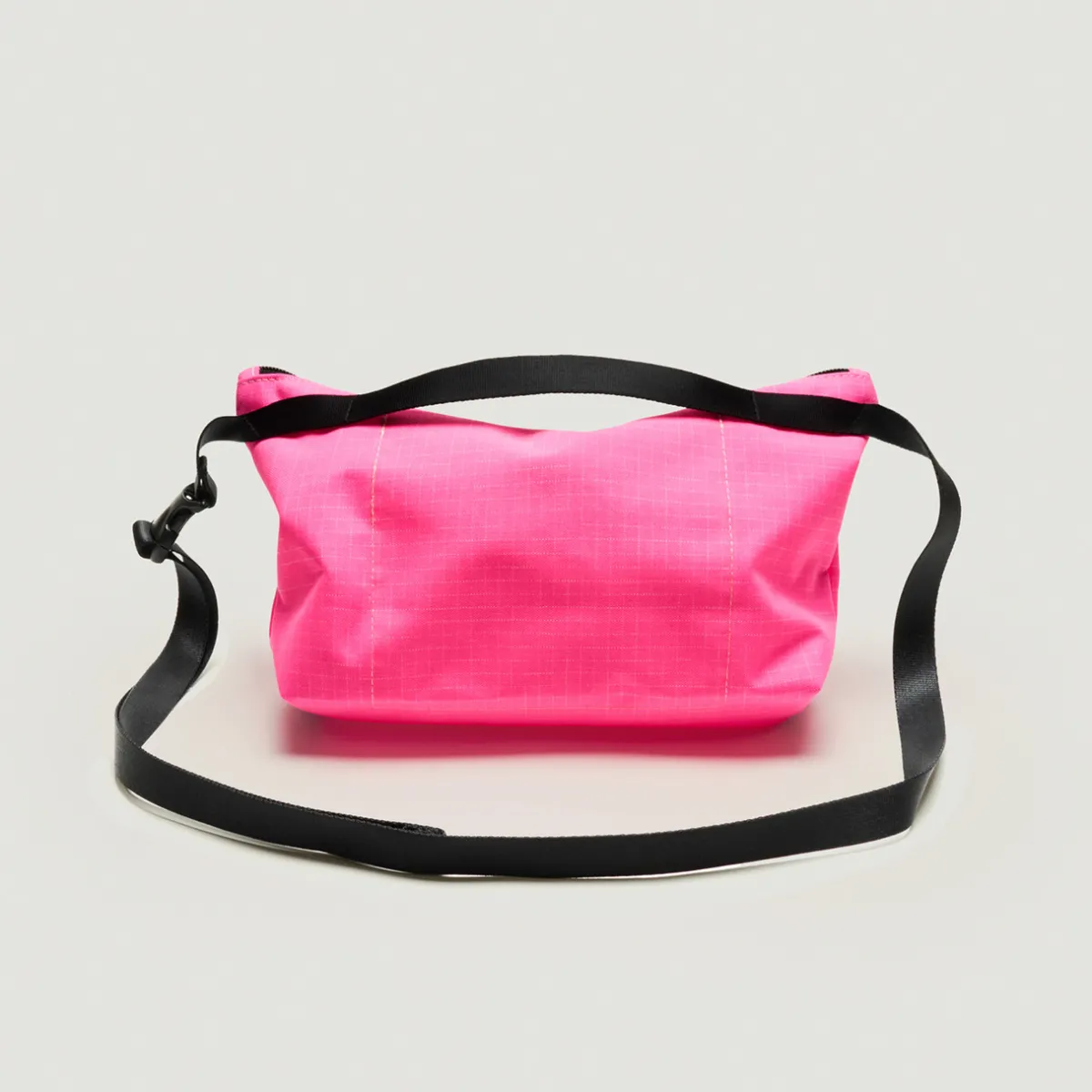 Tomfoolery Nylon Twill Fannypack Crossbody in Spider Pink Outlet