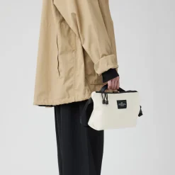 Tomfoolery Nylon Twill Fannypack Crossbody in Natural Outlet