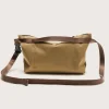 Tomfoolery Nylon Twill Fannypack Crossbody in Coyote Clearance