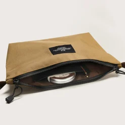 Tomfoolery Nylon Twill Fannypack Crossbody in Coyote Clearance