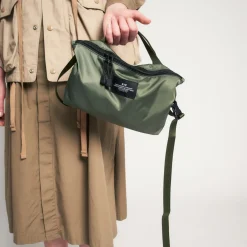 Tomfoolery Nylon Twill Fannypack Crossbody in Khaki Green New