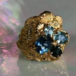 Tomfoolery Ocean Oasis Art Ring Online