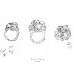 Tomfoolery Ocean Oasis Art Ring Online