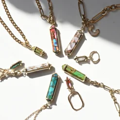 Tomfoolery OJO Storm London Flats Chain Necklace New
