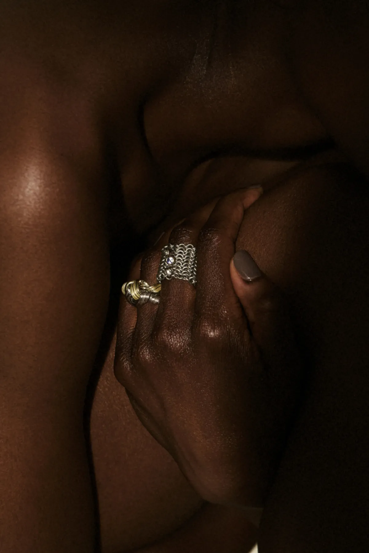 Tomfoolery One Of A Kind ‘Echo’ Art Ring Fashion