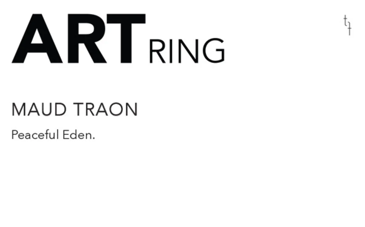 Tomfoolery One of a Kind ‘Peaceful Eden’ Art Ring Discount