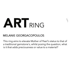 Tomfoolery One Of A Kind ‘Pear’ Art Ring Outlet