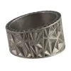 Tomfoolery One Of A Kind ‘Silver, White Diamond & Black Spinel’ Art Ring Sale