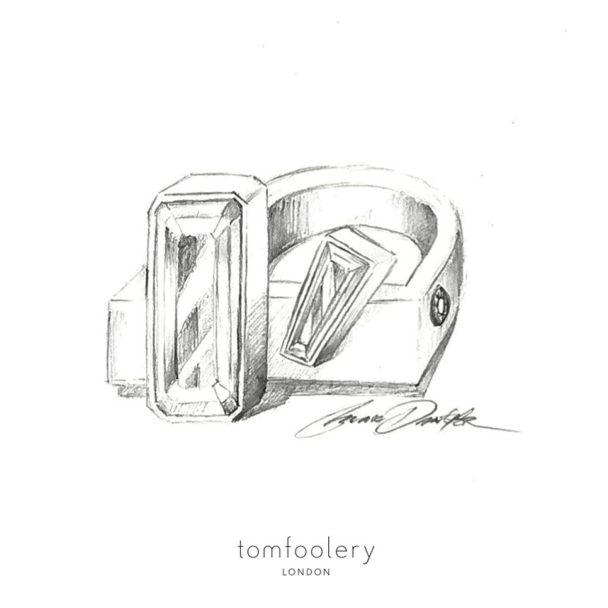 Tomfoolery One Of A Kind ‘Tourmaline & Rubelite’ Art Ring Sale