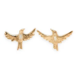 Tomfoolery One-Of-A-Kind Avery 4 Bird Studs Hot