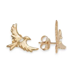 Tomfoolery One-Of-A-Kind Avery 4 Bird Studs Hot