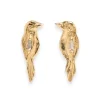 Tomfoolery One-Of-A-Kind Avery 3 Bird Studs New