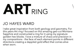 Tomfoolery One-Of-A-Kind ‘Chaos Hex’ Art Ring Discount
