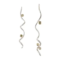Tomfoolery One-Of-A-Kind Corkscrew Willow Earrings Discount