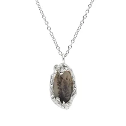 Tomfoolery One-Of-A-Kind Dendritic Quartz Pendant Fashion
