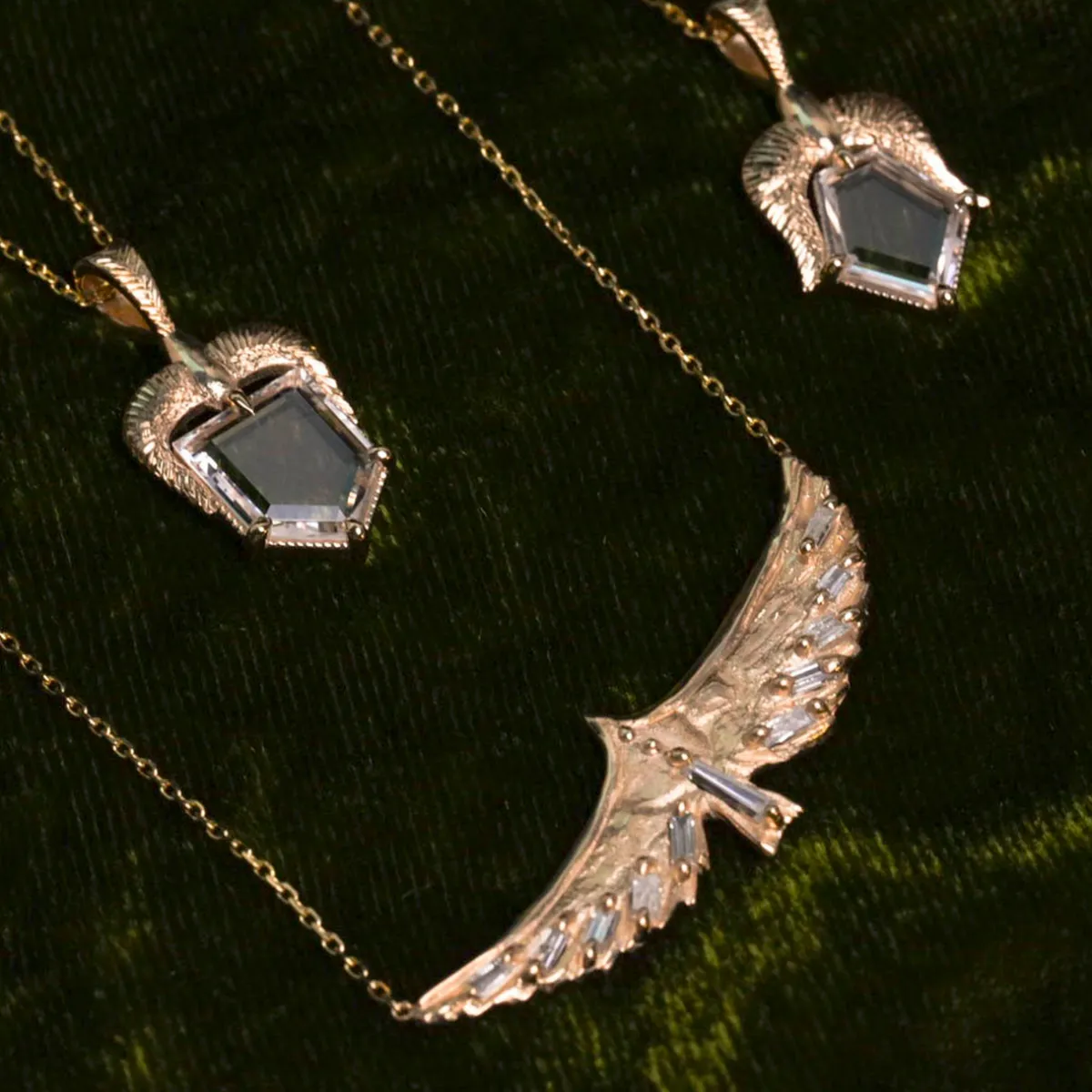 Tomfoolery One-Of-A-Kind Engraved Horus Pendant Online